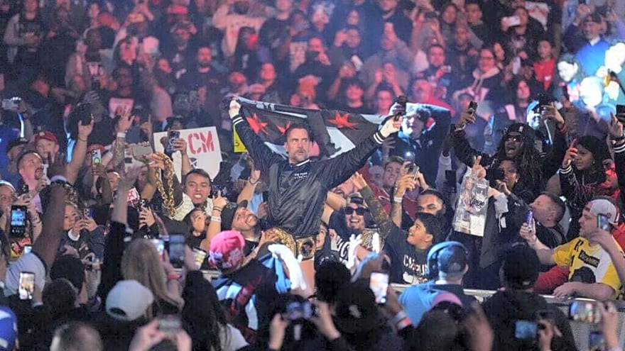 Giannis Antetokounmpo and Lil Yachty were vibing out to CM Punk’s music at WWE Elimination Chamber