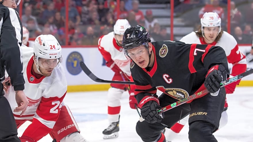 NHL Predictions: Detroit Red Wings vs Ottawa Senators, March 24th