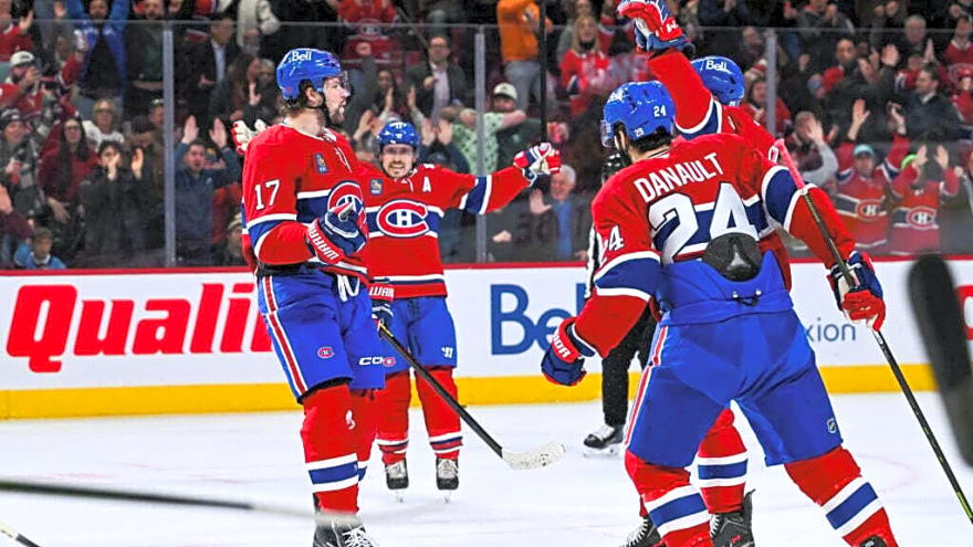 Montreal Canadiens Forward Out with Upper Body Injury