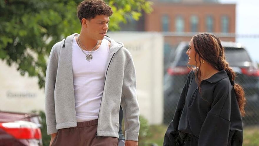 Ben Shelton says if he actually likes filming TikTok dances with his girlfriend Trinity Rodman