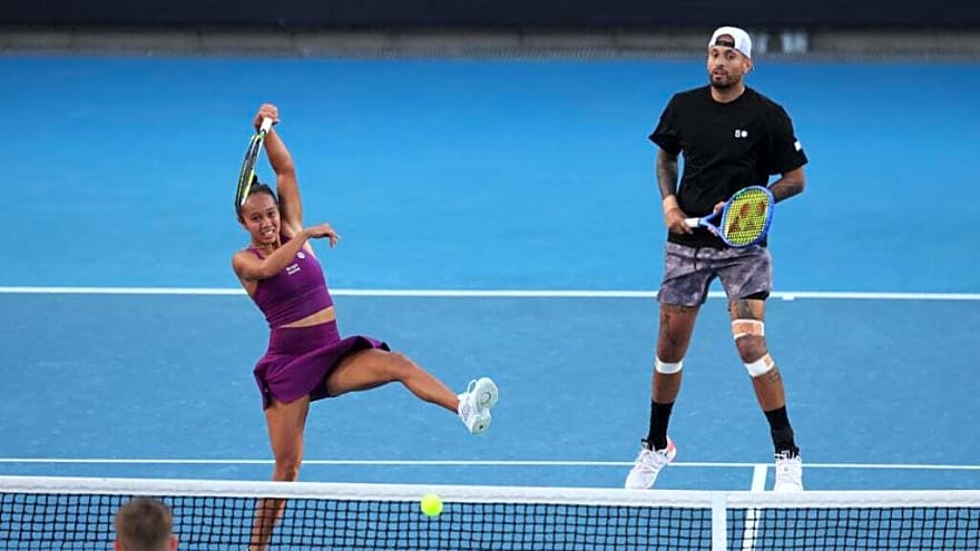 Leylah Fernandez opens up on teaming up with Nick Kyrgios at the Australian Open