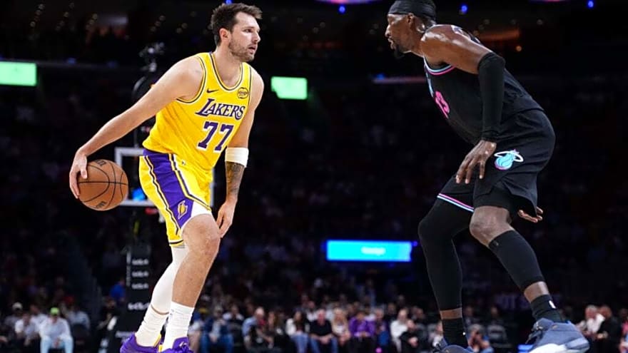 Bam Adebayo drops a salty response to Luka Doncic exploding for 60 points vs. Miami Heat