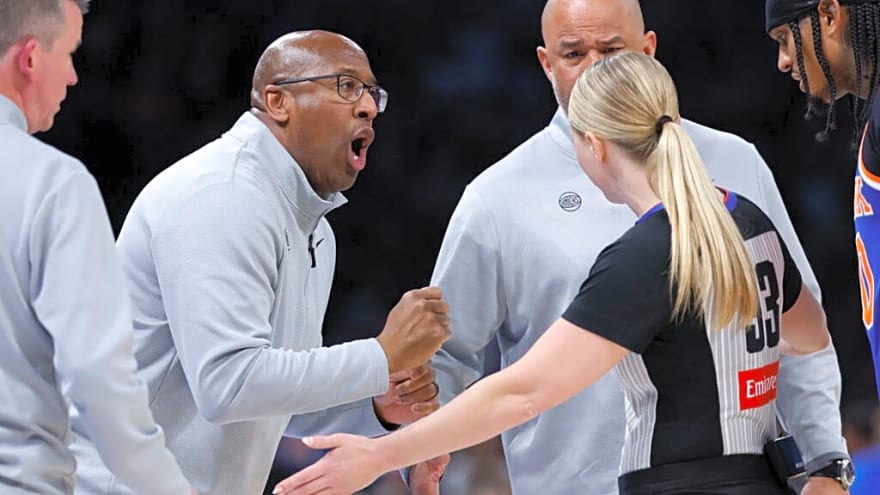 Knicks HC Subtly Slams NBA Officiating Over OKC’s 38 Free Throws