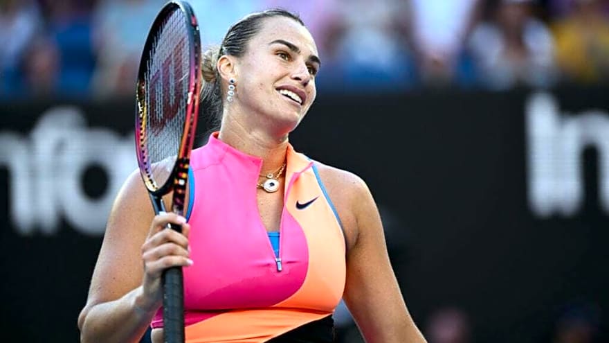 Aryna Sabalenka makes special request to Roger Federer after Australian Open win