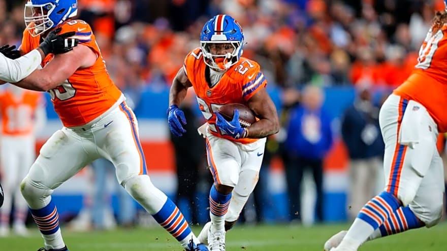 J.K. Dobbins Injury Update: Broncos RB Ruled OUT For AFC Championship Game