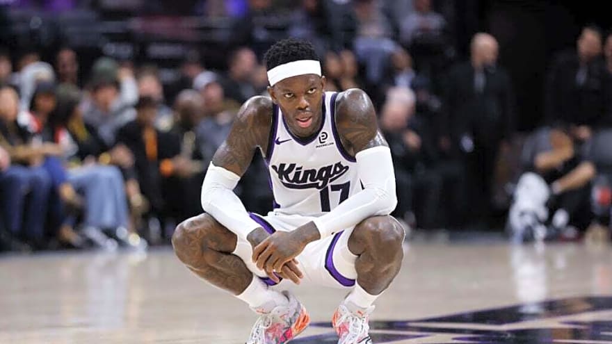 Dennis Schroder accidentally hitting courtside fan leads to stunned NBA fans’ reactions