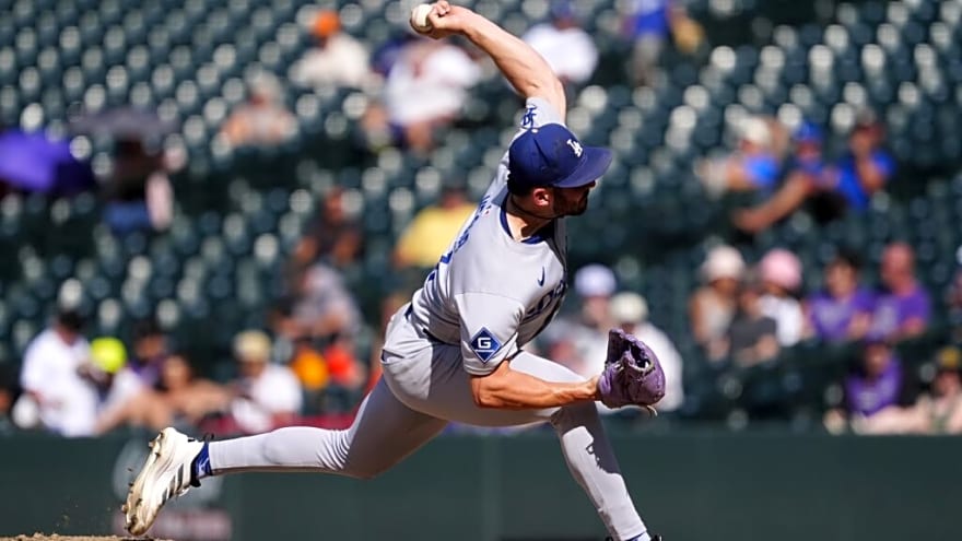 Dodgers High Leverage Reliever May Miss the World Series