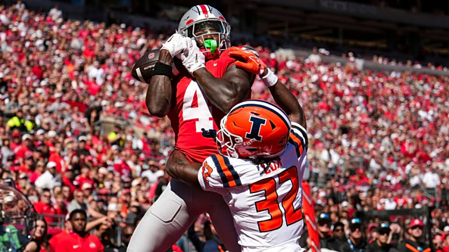 Jeremiah Smith Goes Off as Ohio State Takes Down Illinois 42-19
