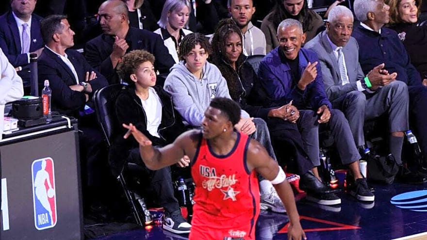 Anthony Edwards roasted Barack Obama for claiming he won their one-on-one game