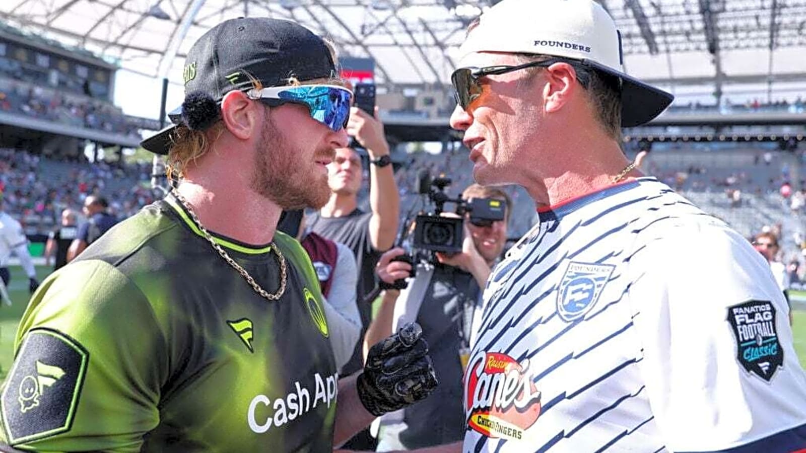 Tom Brady and Logan Paul’s altercation leads to mixed reactions from fans