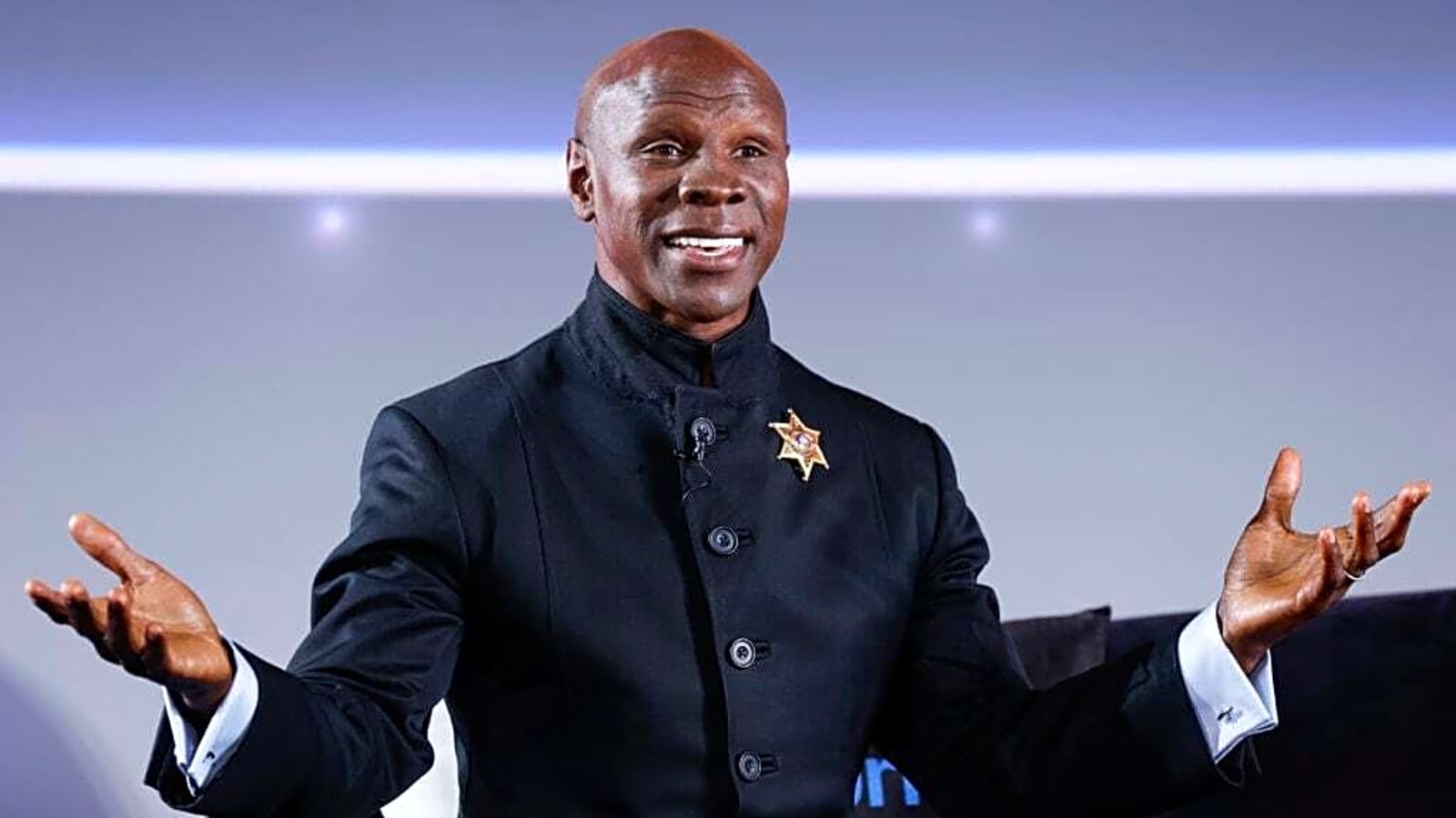 Why does Chris Eubank Sr. wear a sheriff’s badge? Boxing legend’s bizarre accessory explained