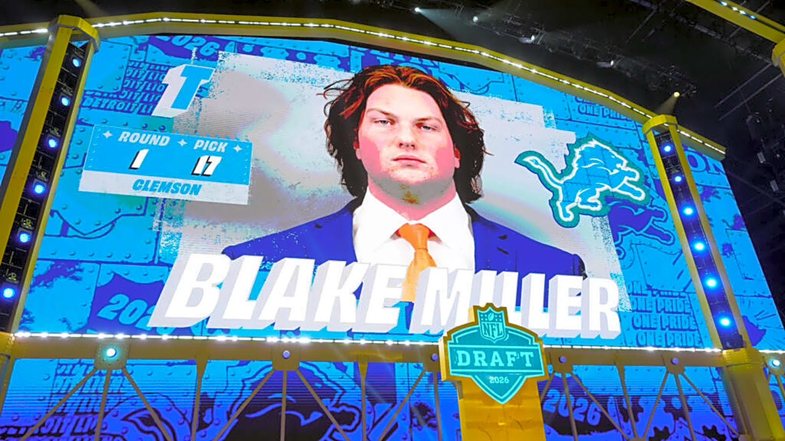 NFL Expert Grades Detroit Lions 2026 Draft Class