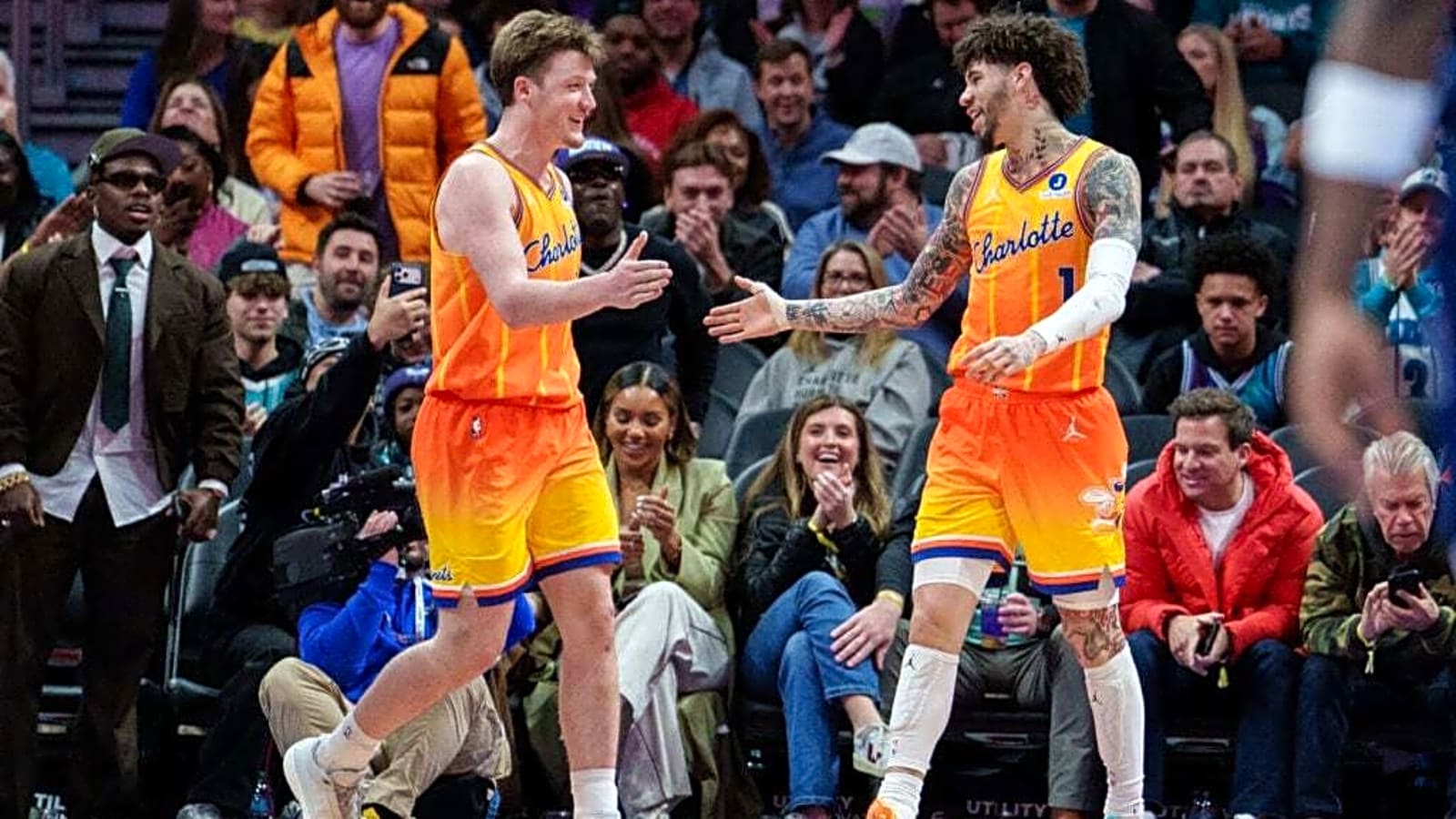 LaMelo Ball and Kon Knueppel match rare Curry-Thompson three-point feat