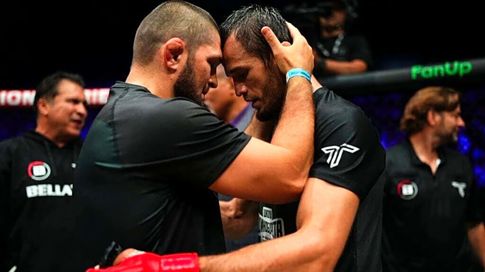 Khabib Nurmagomedov and Usman Nurmagomedov share major disagreement ahead of Paul Hughes rematch