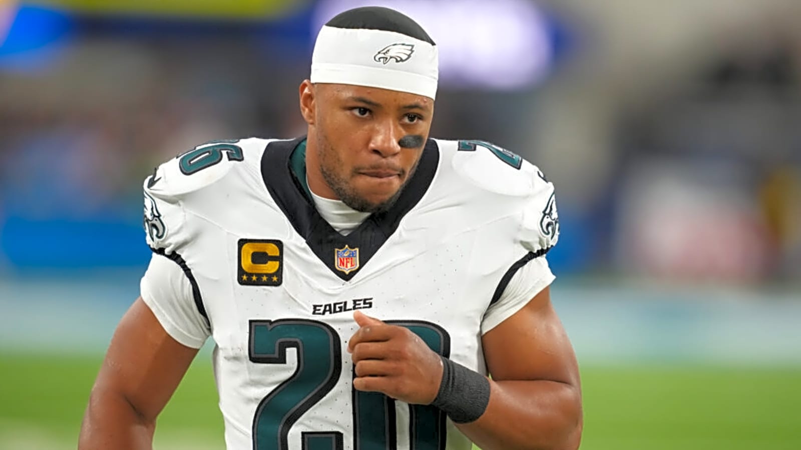 Eagles’ Saquon Barkley Makes Feelings Clear on Caleb Williams