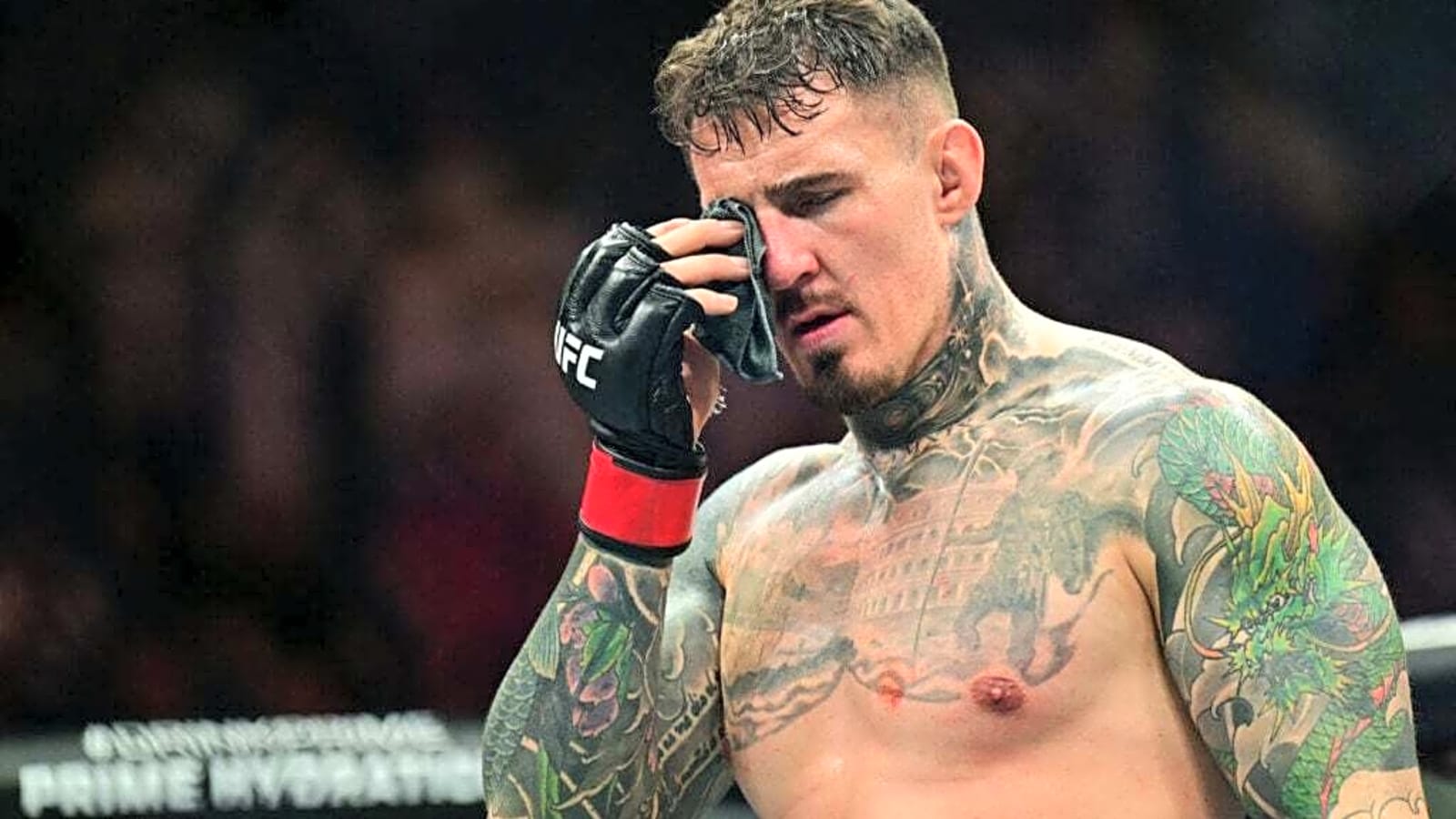 Dustin Poirier calls Tom Aspinall eye poke fiasco into question as he compares past issues