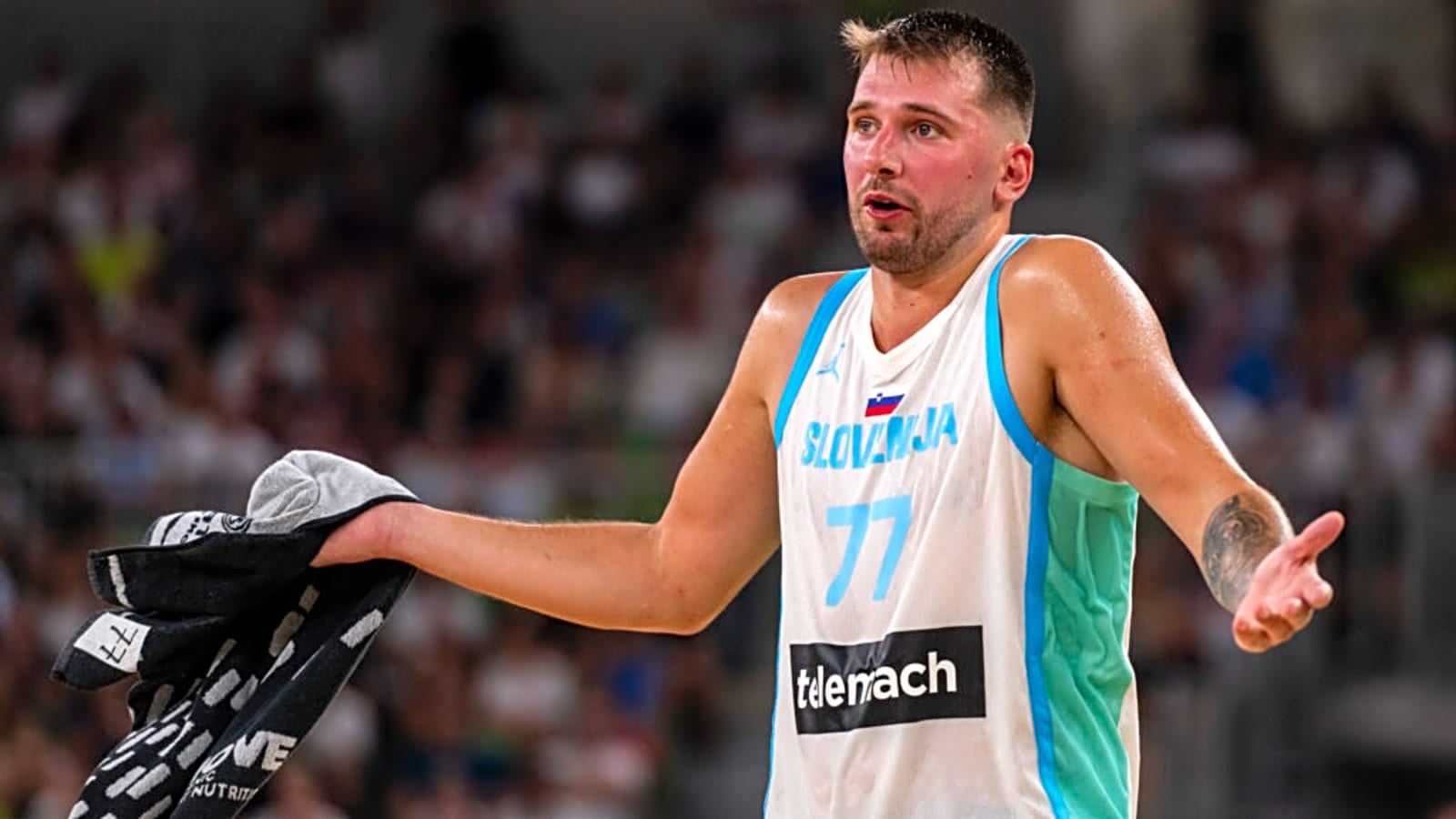 Luka Doncic’s reaction after Slovenia game gives clue about injury seriousness