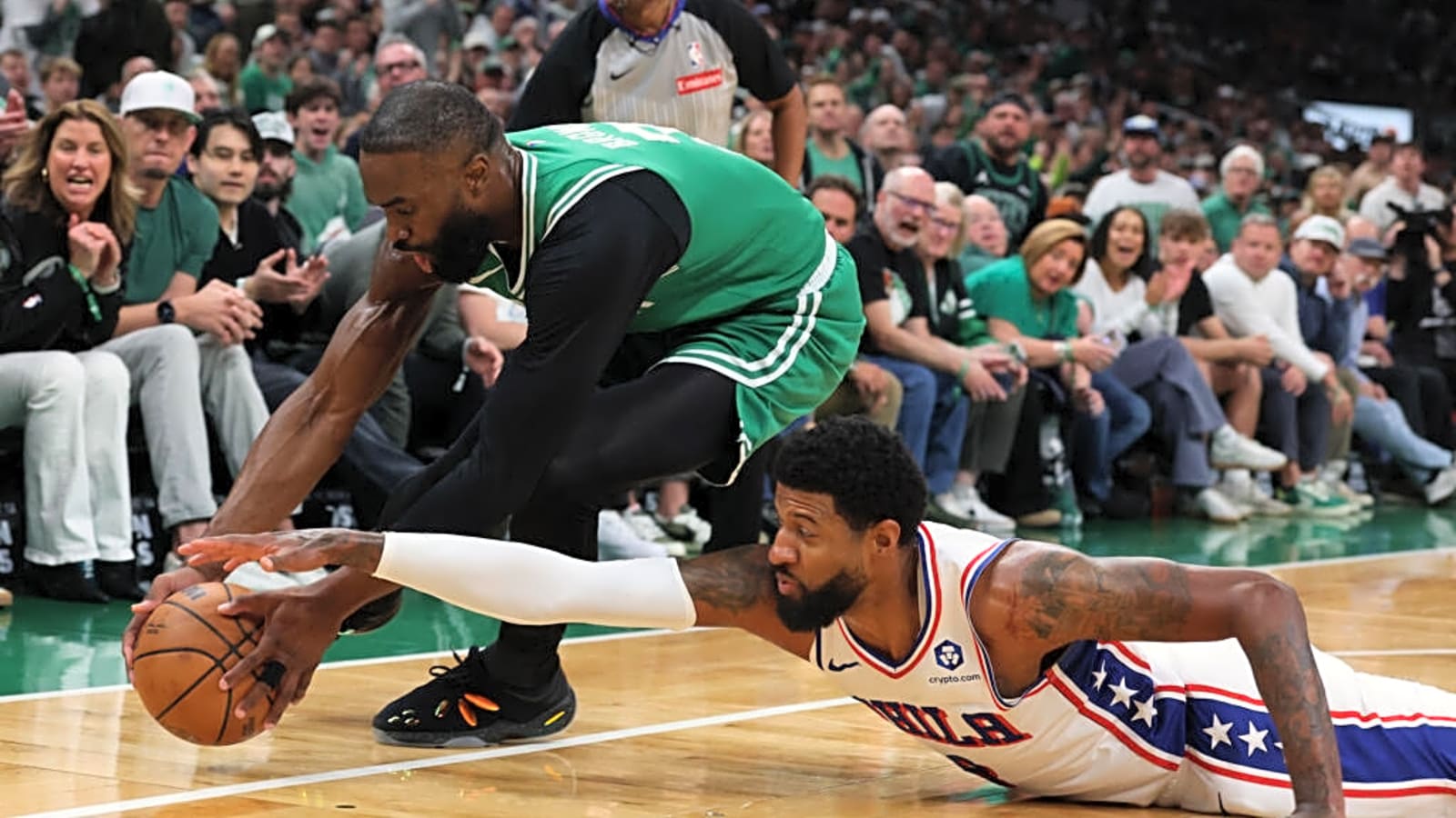 Jaylen Brown Calls Out Embiid’s Flopping
