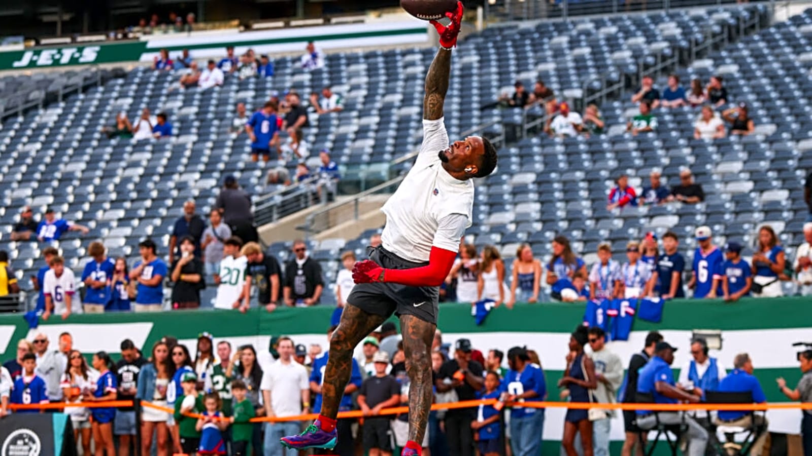 OBJ Gets His Iconic No. 13 Back With Giants