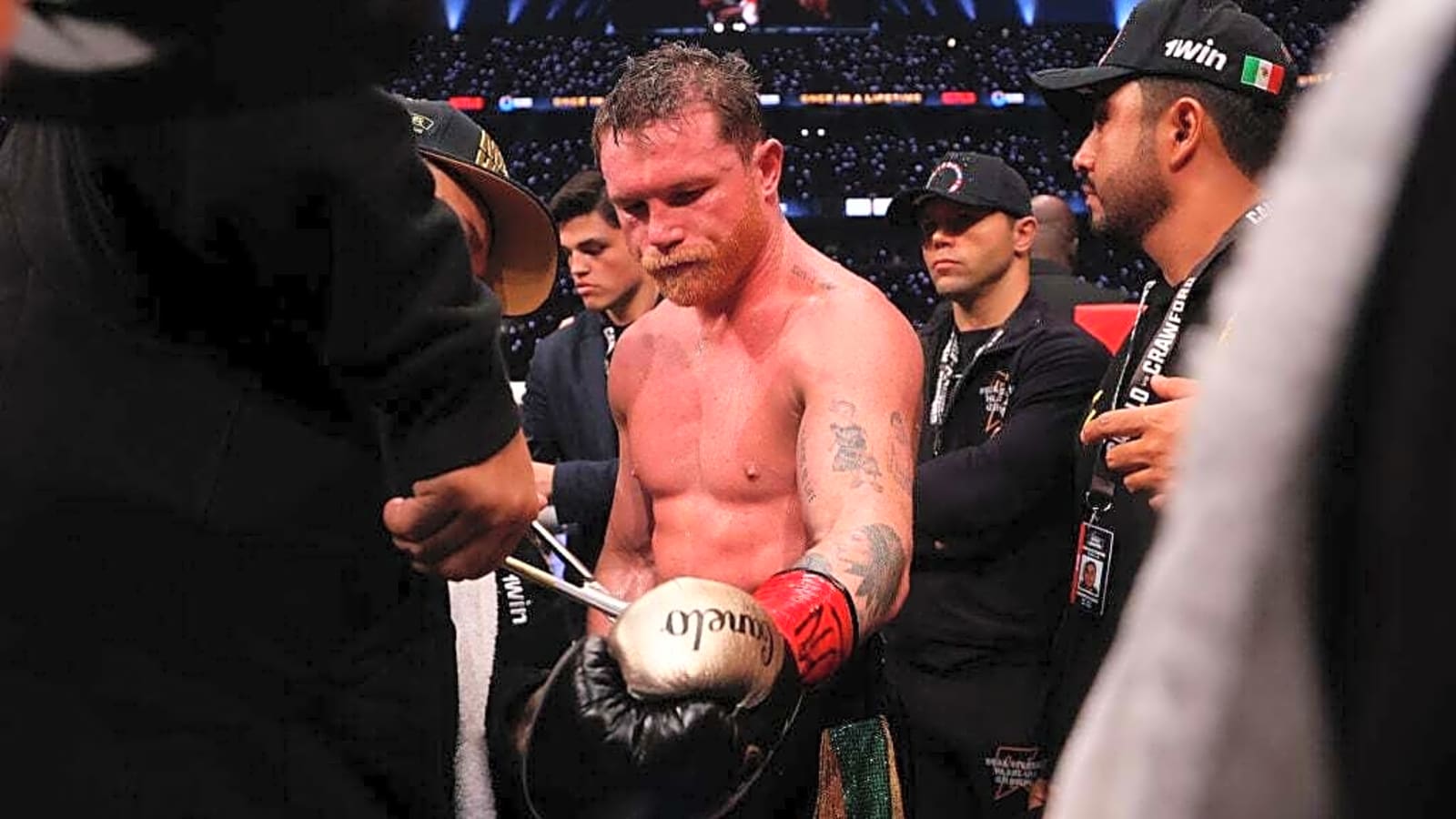 Canelo Alvarez pitched two opponents for his ‘world tour’ by a boxing icon… ‘Keep making money’