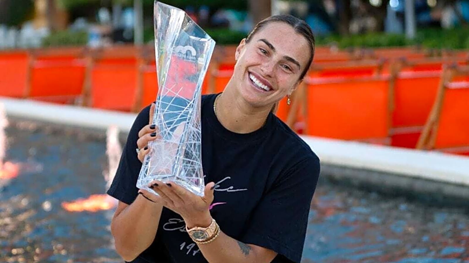 Miami Open win puts Aryna Sabalenka within reach of Serena Williams record