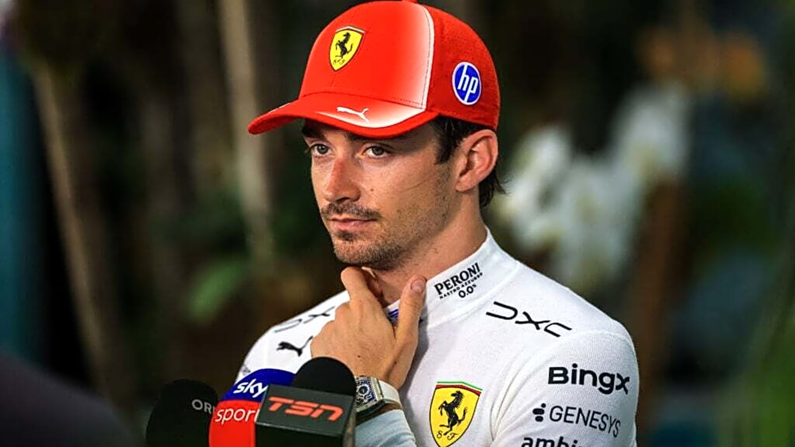 Charles Leclerc admits he isn’t looking forward to breaking one of Michael Schumacher’s Ferrari records