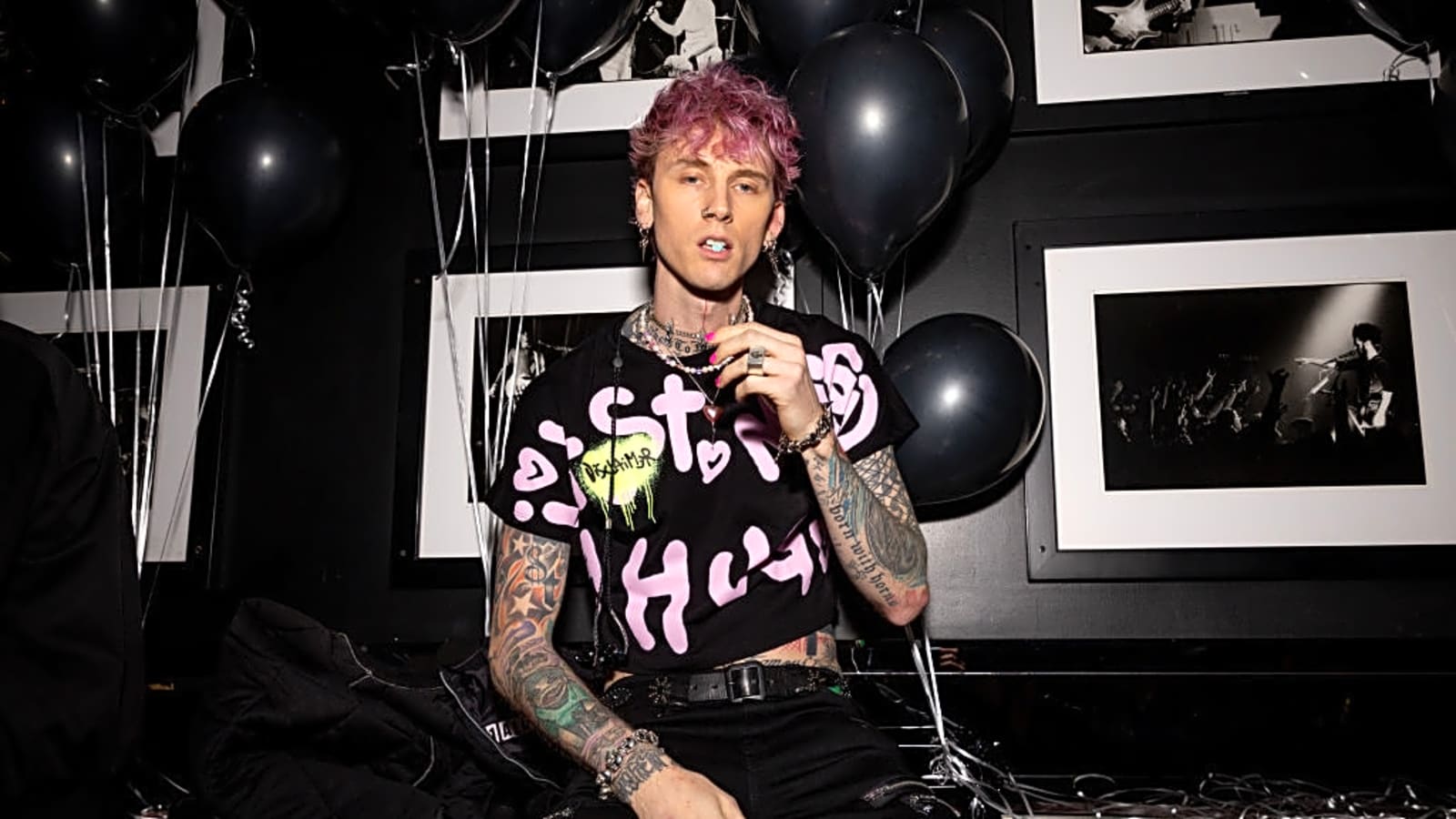 Machine Gun Kelly Shares Special Moment With Teen Daughter at Kids&#39; Choice Awards