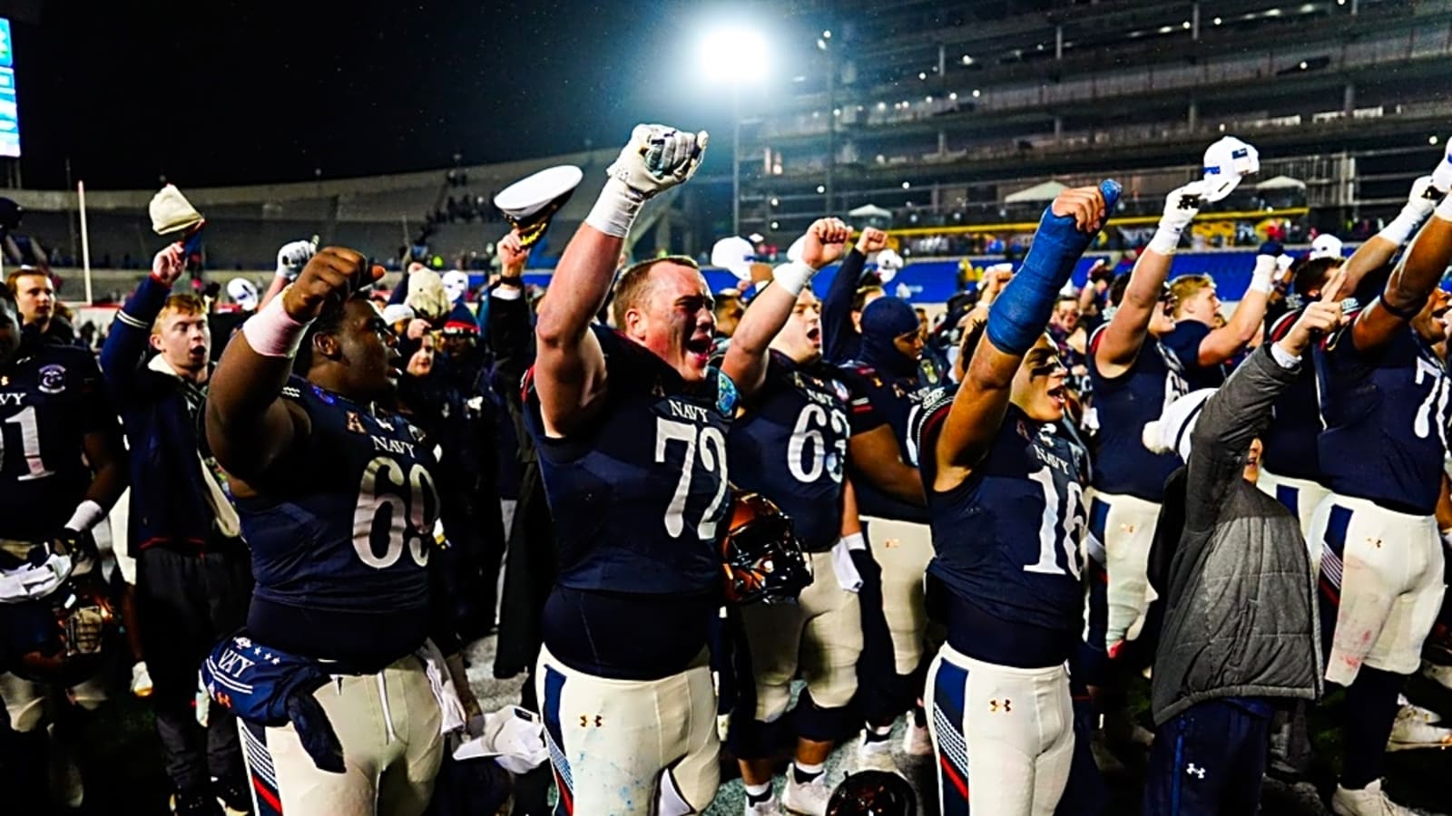 Navy Cruises Past Cincinnati in Liberty Bowl