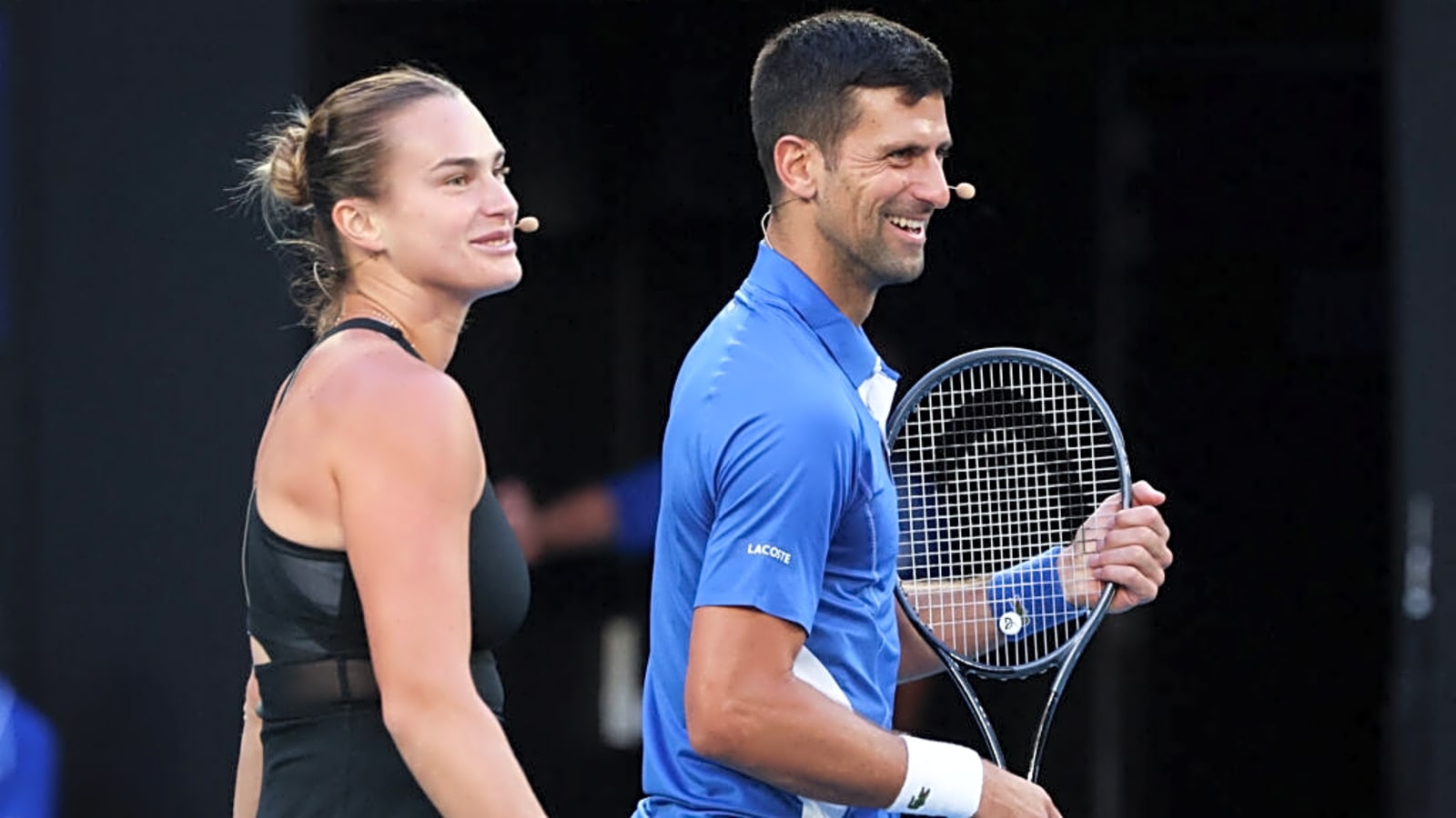 Aryna Sabalenka opens up about her relationship with Novak Djokovic on and off the court