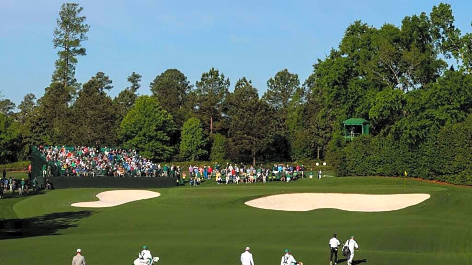 Masters champion admits he was trying not to ’embarrass himself’ on day three at Augusta National