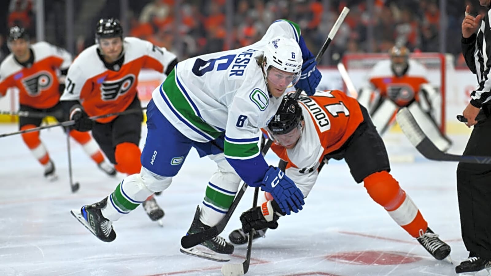 Prime Monday Night Hockey: Vancouver Canucks vs Philadelphia Flyers