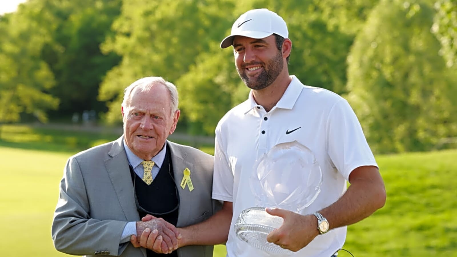 Latest PGA Tour win sees Scottie Scheffler added to Tiger Woods and Jack Nicklaus club