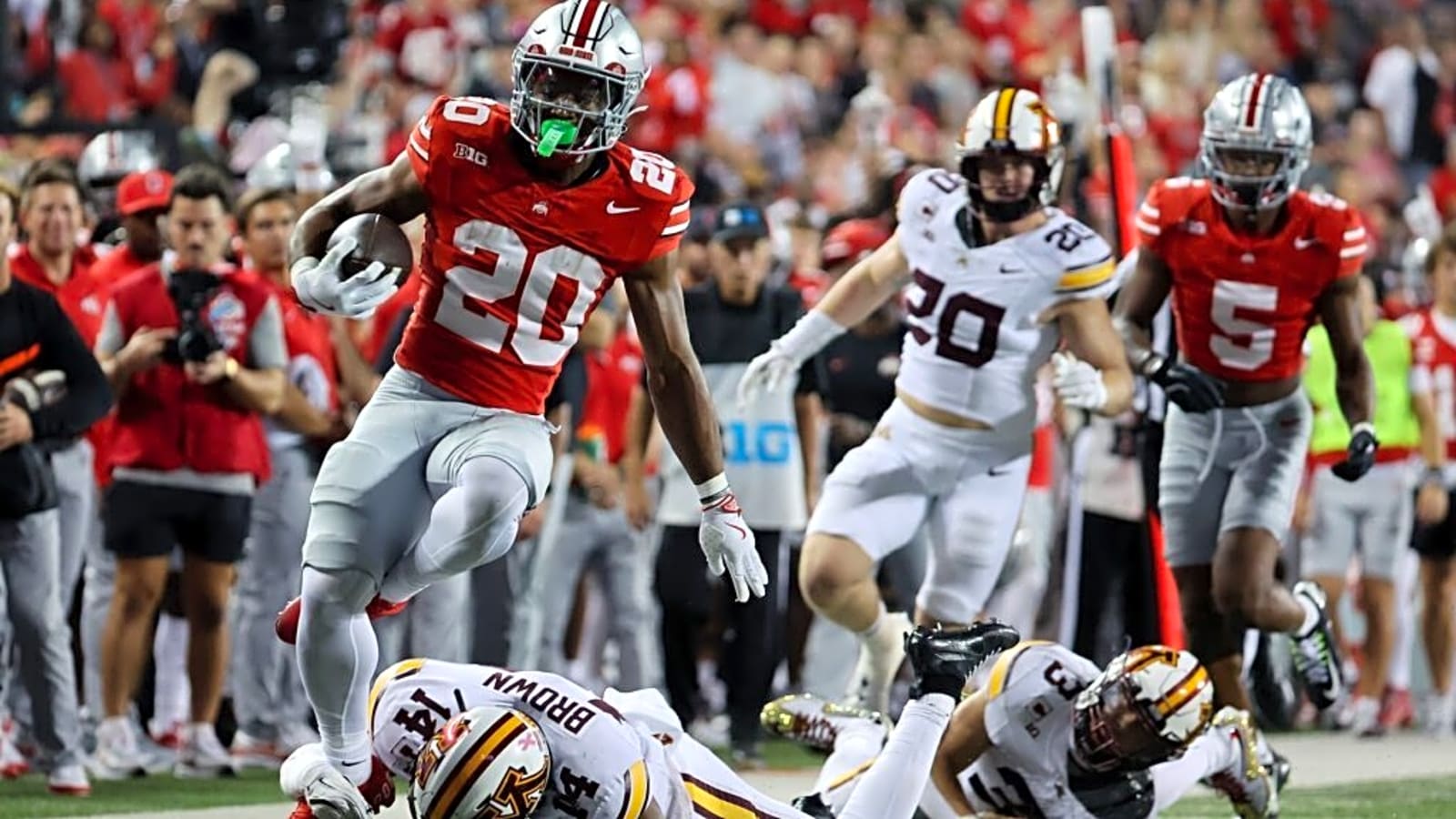 Ohio State Offense Sheds Training Wheels and Overwhelms Minnesota