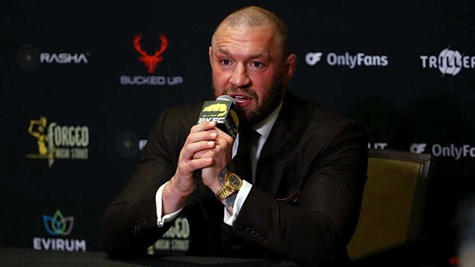 Conor McGregor celebrates convincing UFC legend to come out of retirement for BKFC fight