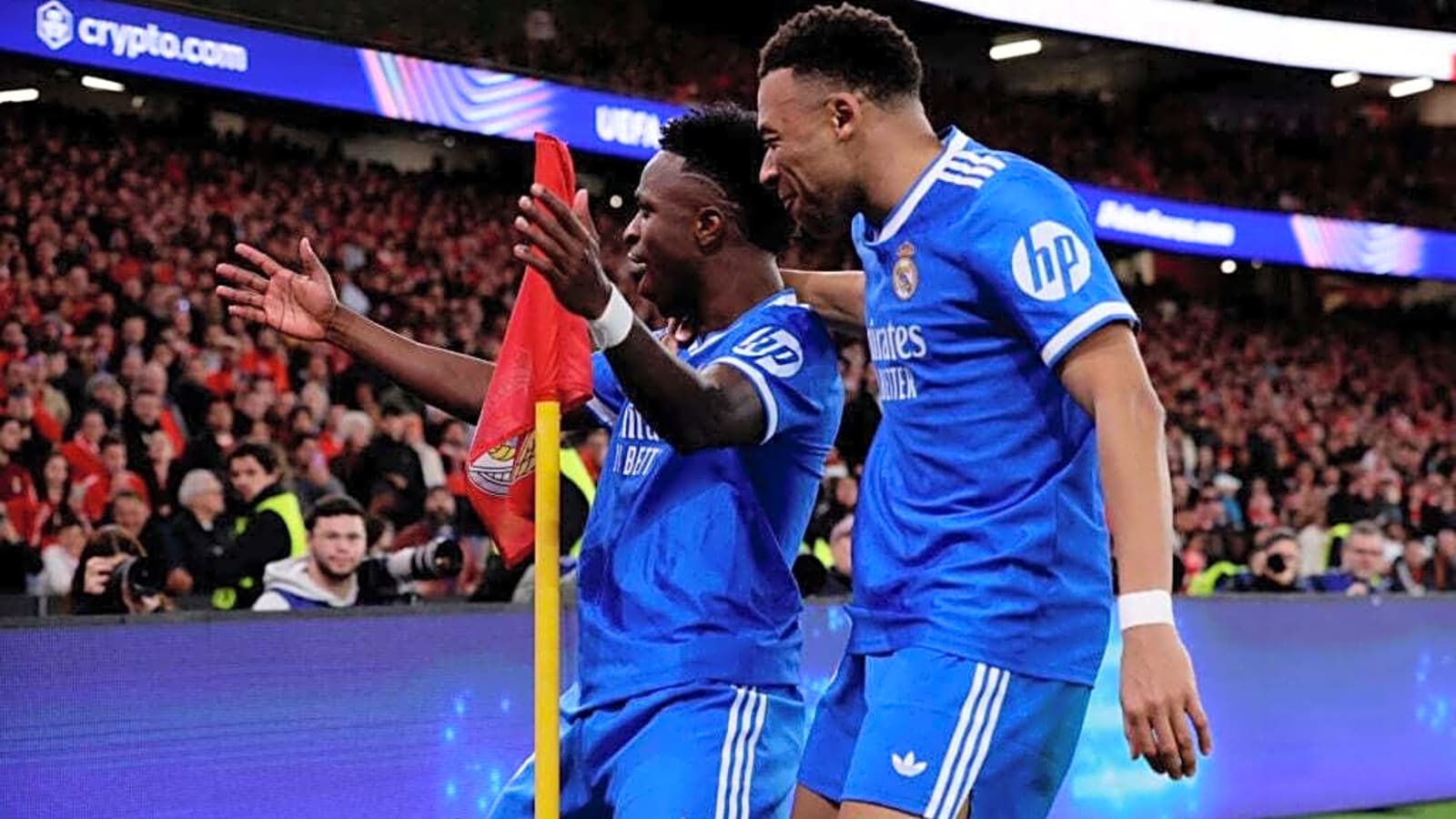 Kylian Mbappe has a message for Vinicius Jr. after Gianluca Prestianni’s controversial moment