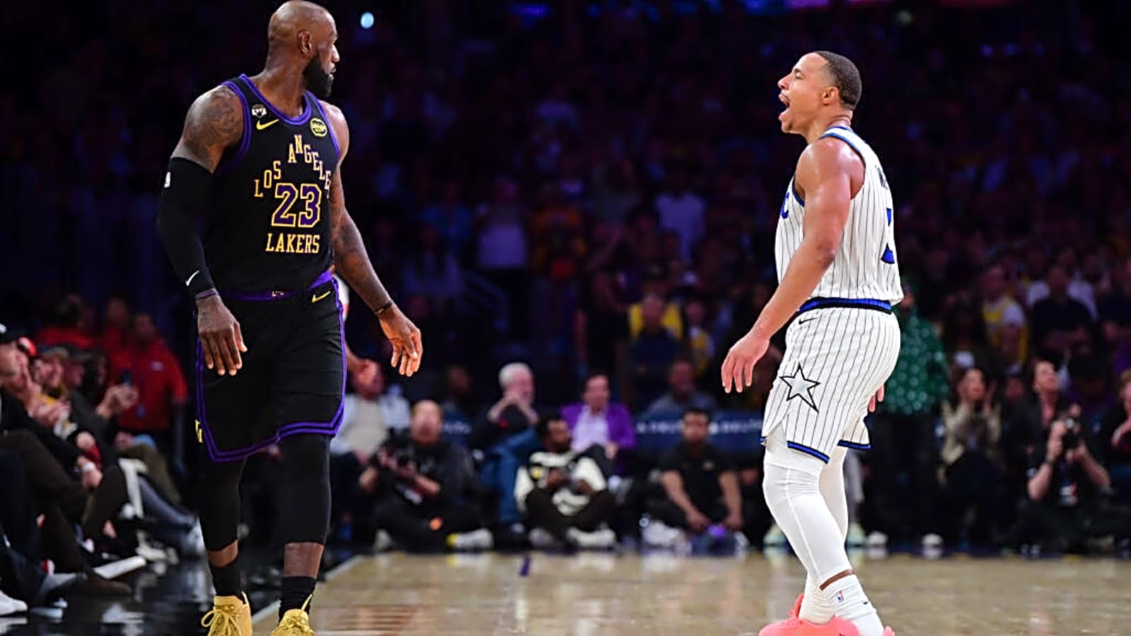 Luka and LeBron Collapse Late as Magic Stun Lakers