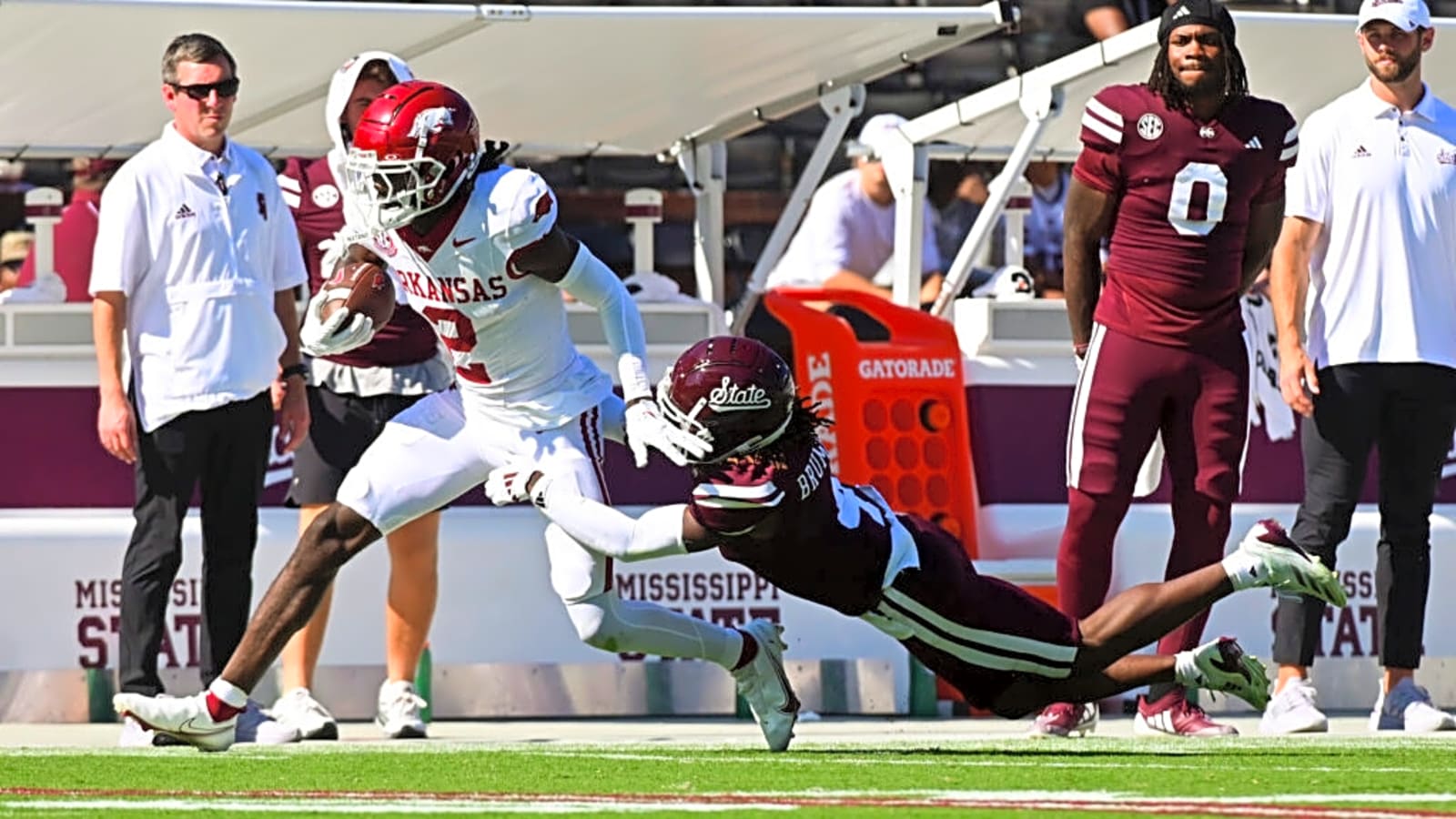 Andrew Armstrong 2025 NFL Draft: Scouting Report For Arkansas Razorbacks WR