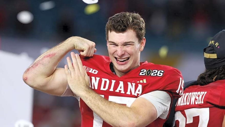 Future #1 overall pick Fernando Mendoza explains why he grew up idolizing Tom Brady