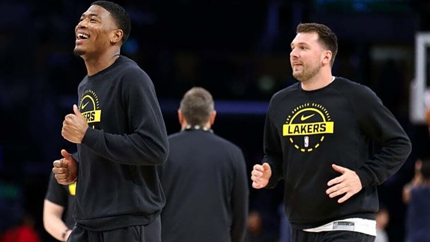 Luka Doncic roasted Rui Hachimura for mimicking LeBron James’ pregame ritual, ‘never again…’