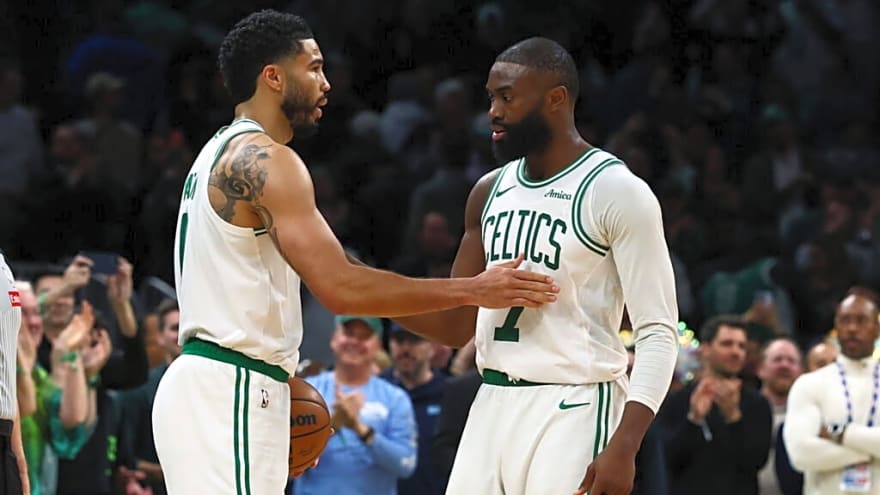 ‘Close to Not Existent as You Could Have’: Shams Charania Comments on Tatum-Brown Relationship