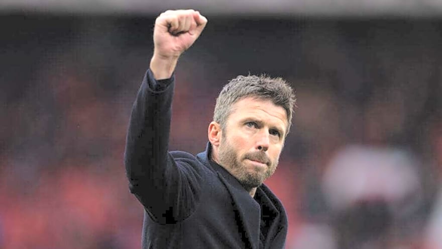 Michael Carrick may be encouraged by 6ft 5in Man Utd wonderkid’s first-team readiness