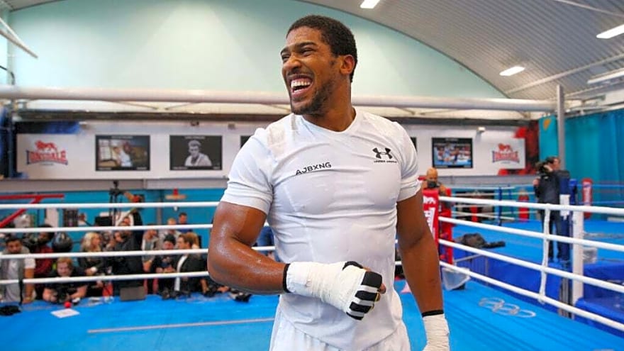 Anthony Joshua makes hilarious Netflix request hours after signing $65million Jake Paul fight