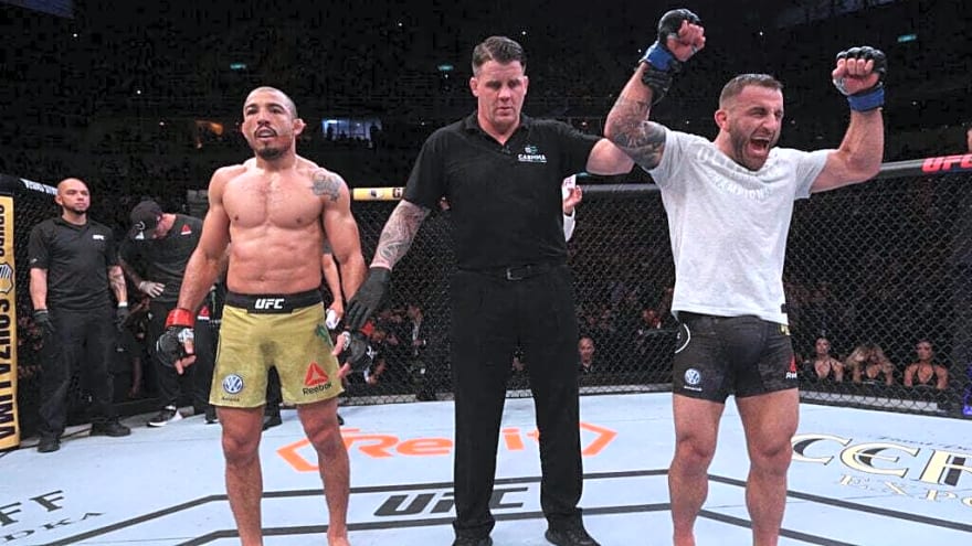 Jose Aldo holds three major UFC featherweight records that Alexander Volkanovski could still surpass