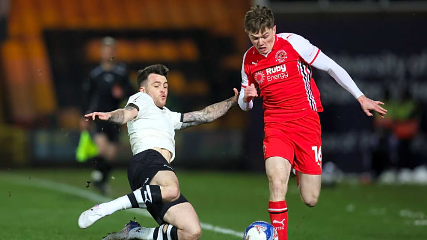 Ethan Ennis explains the progress he’s made since joining Fleetwood Town on loan from Man Und