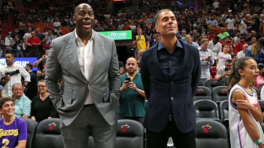 LA Lakers’ stance on Magic Johnson’s return and Rob Pelinka’s future revealed