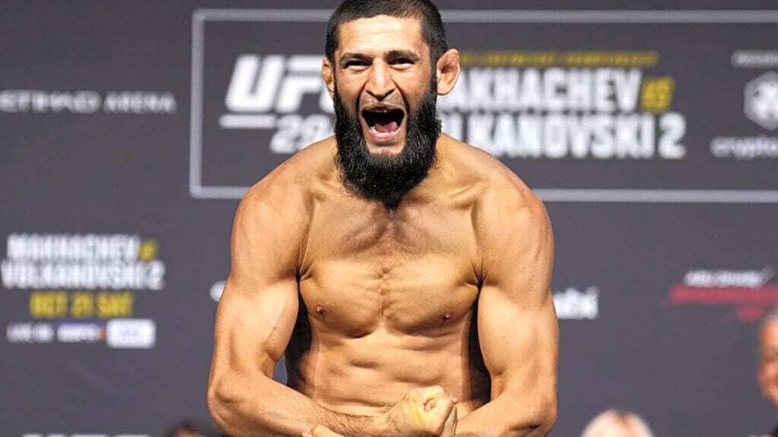 Khamzat Chimaev issues scathing 12-word response as Sean Strickland escalates UFC 328 feud
