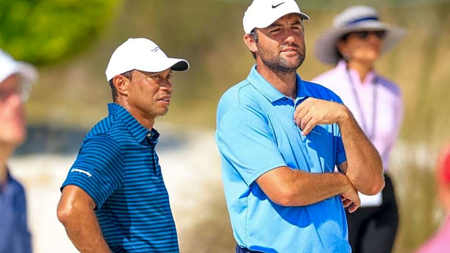 Scottie Scheffler’s final-day call sparks scrutiny from Tiger Woods at Hero World event