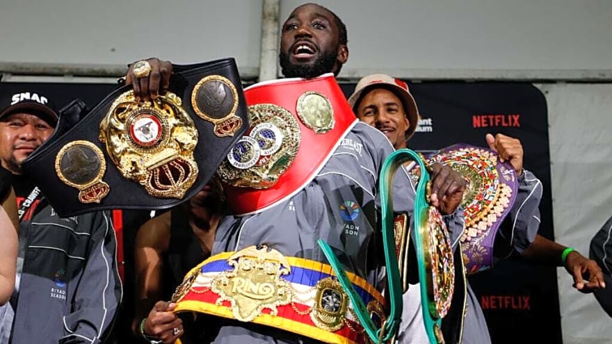 Terence Crawford no longer undisputed super middleweight champion after being shockingly stripped