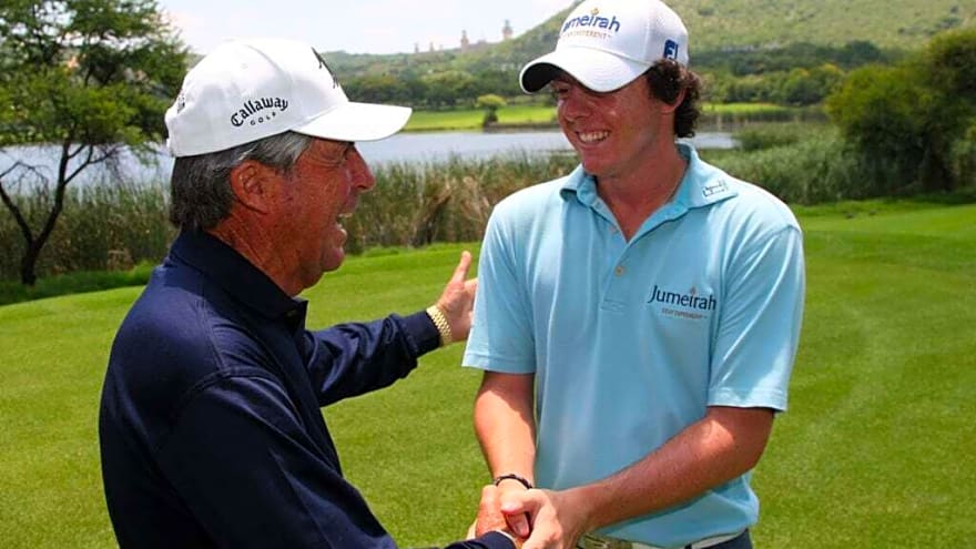 Gary Player’s response when asked if modern golfers can play as long as him and Jack Nicklaus