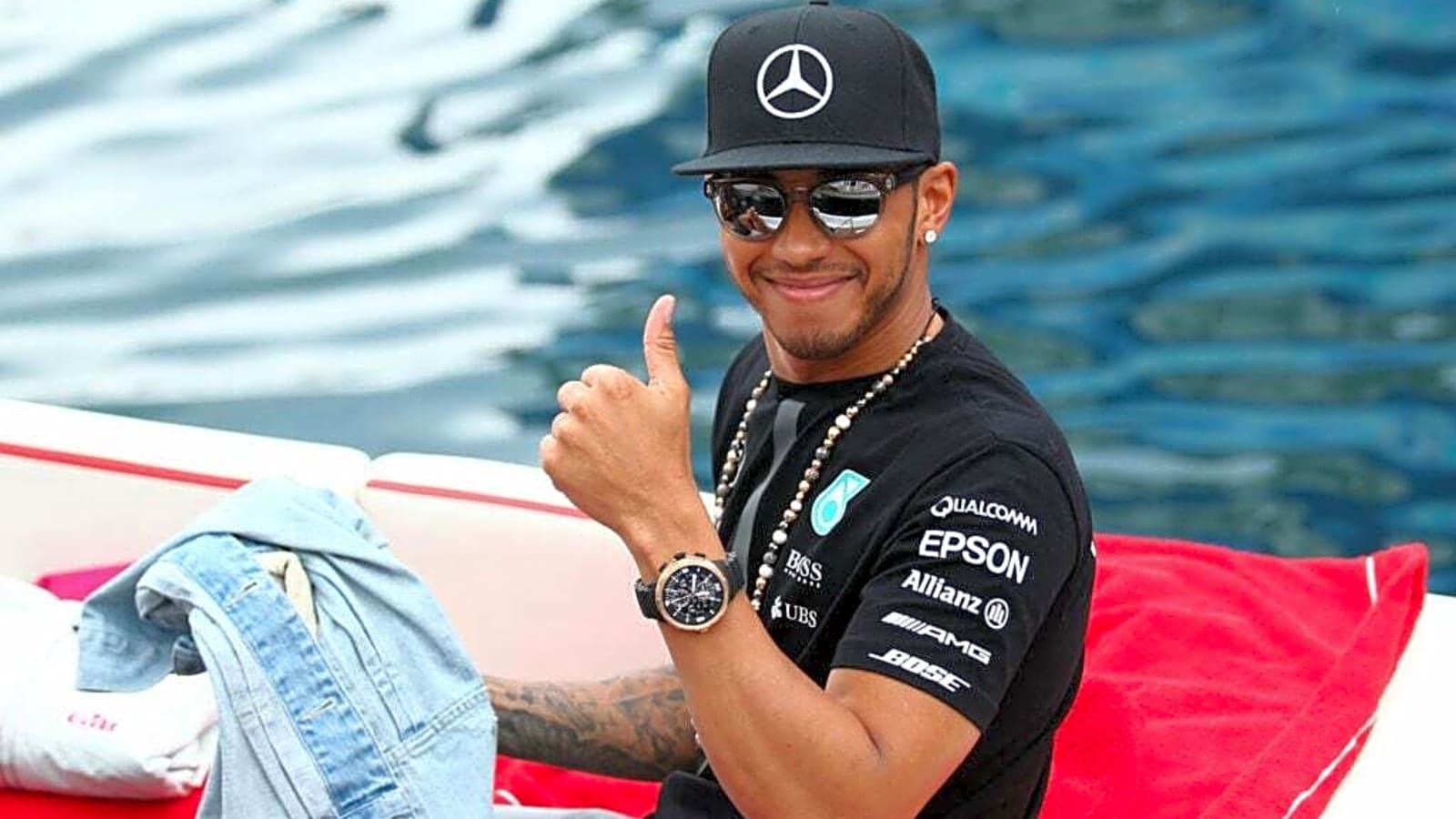Jamie Carragher once made a ‘brutal’ tackle on Lewis Hamilton before the Monaco Grand Prix